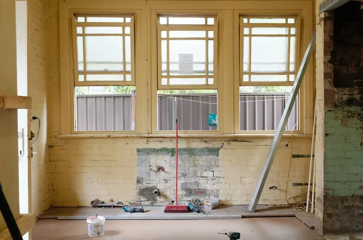 chantier  rénovation